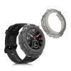 Σετ 2 θηκών για Huami Amazfit T-Rex/Amazfit T-Rex Pro, Kwmobile, Μαύρο/Διαφανές, Σιλικόνη, 58459.02