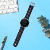 Λουράκι για Huawei Watch GT 2 Pro/Watch GT 2 (46mm), Kwmobile, Μαύρο, Σιλικόνη, 58462.01