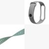 Σετ 2 ιμάντων για Xiaomi Mi Smart Band 6/Mi Band 6/Mi Band 5, Kwmobile, Green/Grey, Silicone, 57428.07