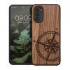 θήκη kwmobile για Motorola Moto G52/Moto G82 5G, Wood, Brown, 58541.01