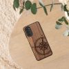 θήκη kwmobile για Motorola Moto G52/Moto G82 5G, Wood, Brown, 58541.01