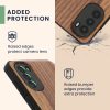 θήκη kwmobile για Motorola Moto G52/Moto G82 5G, Wood, Brown, 58541.01