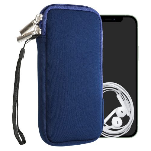 Universal Cover Kwmobile size XXL - 7 inch, Neoprene, Blue, 46188.5.17