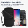 Universal Cover Kwmobile size XXL - 7 inch, Neoprene, Black, 46188.5.01