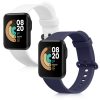 Σετ 2 ιμάντων για Xiaomi Mi Watch Lite/Redmi Watch, Kwmobile, Blue/White, Silicone, 54778.07