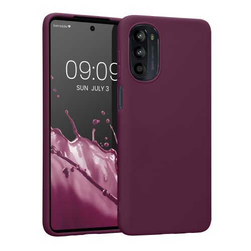 Θήκη Kwmobile για Motorola Moto G52/Moto G82, Silicon, Purple, 58543.187