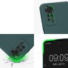 Θήκη Kwmobile για Xiaomi Redmi Note 11/Redmi Note 11s, Silicone, Green, 57918.169