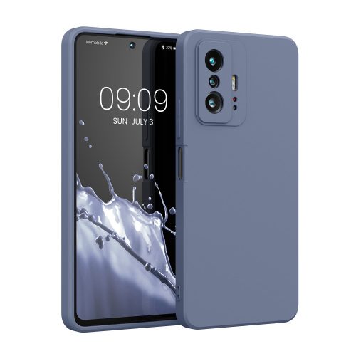 Θήκη Kwmobile για Xiaomi 11T/11T Pro, Silicone, Blue, 56573.12