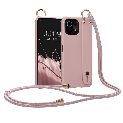 Θήκη Kwmobile για Xiaomi Mi 11 Lite 5G/11 Lite 5G NE, Silicone, Pink, 57331.193