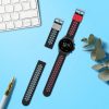 Σετ 2 λουριά για αντρικό Smartwatch Fossil Gen 6, Kwmobile, Πολύχρωμο, Silicon, 58641.01