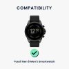 Σετ 2 λουριά για αντρικό Smartwatch Fossil Gen 6, Kwmobile, Πολύχρωμο, Silicon, 58641.01