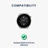 Σετ 2 ιμάντων για Huawei Watch GT 3 Pro (46mm), Kwmobile, Μαύρο/Μπλε, Σιλικόνη, 58637.01