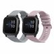 Σετ 2 λουριά για Garmin Venu Sq/Venu Sq Music, Kwmobile, Pink/Grey, Silicone, 57776.04