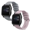 Σετ 2 λουριά για Garmin Venu Sq/Venu Sq Music, Kwmobile, Pink/Grey, Silicone, 57776.04