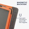 Θήκη για Amazon Kindle Paperwhite 11, Kwmobile, Orange/Grey, Eco-leather, 56261.06