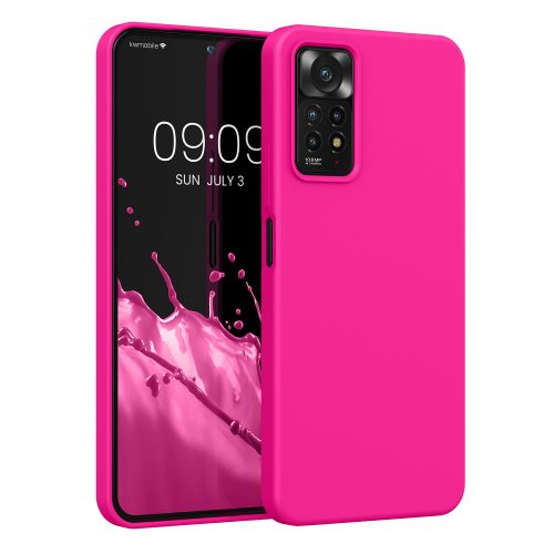 Θήκη Kwmobile για Xiaomi Redmi Note 11 Pro/Redmi Note 11 Pro 5G, Silicone, Pink, 57373.77