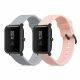 Σετ 2 ιμάντων για Huami Amazfit Bip S/Amazfit Bip S Lite, Kwmobile, Pink/Grey, Silicone, 53859.09