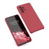 Θήκη Kwmobile για Samsung Galaxy A52/Galaxy A52 5G/Galaxy A52s 5G, Silicone, Red, 54347.208