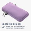 Κάλυμμα Kwmobile Universal, μέγεθος L - 6,5 ίντσες, Neoprene, Purple, 58700.3.108