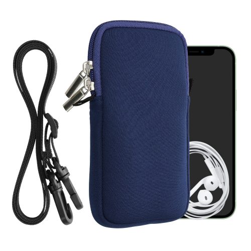 Μέγεθος καλύμματος Kwmobile Universal XL - 6,8 ίντσες, Neoprene, Blue, 58700.4.17