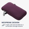 Κάλυμμα Kwmobile Universal, μέγεθος L - 6,5 ίντσες, Neoprene, Purple, 58700.3.114