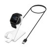 Βάση σύνδεσης για Garmin Venu/Venu Sq/Venu 2S, Kwmobile, Μαύρο/Ασημί, Μεταλλικό, 58729.01