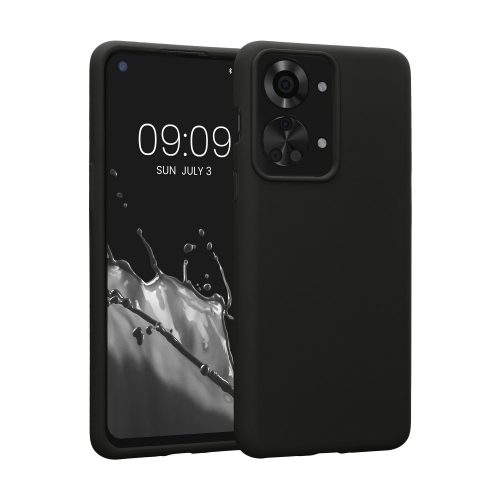 Θήκη Kwmobile για OnePlus Nord 2T, Silicone, Black, 58764.01