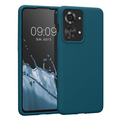 Θήκη Kwmobile για OnePlus Nord 2T, Silicone, Green, 58764.57