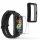 Σετ 2 θηκών για Huawei Band 7/Band 6/Honor Band 6, Kwmobile, Black/Transparent, Silicone, 58915.01