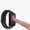 Σετ 2 θηκών για Huawei Band 7/Band 6/Honor Band 6, Kwmobile, Black/Transparent, Silicone, 58915.01