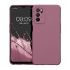 Θήκη Kwmobile για OPPO A16/A16s, Silicone, Purple, 57572.167