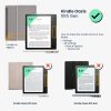 Θήκη για Amazon Kindle Oasis 10, Kwmobile, Grey, Eco-leather, 56972.08