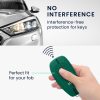 Κάλυμμα κλειδιού αυτοκινήτου για Ford 3 Buttons - Keyless Go, Kwmobile, Green, Silicone, 53133.14