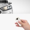 Κλειδιά αυτοκινήτου για κουμπιά Mazda 2 - Keyless Go, Kwmobile, Λευκό/Χρυσό, Σιλικόνη, 57044.02