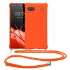 Θήκη Kwmobile για Google Pixel 6a, Silicone, Orange, 58567.150