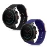 Σετ 2 ιμάντων για Polar Grit X/Grit X Pro/Vantage M2, Kwmobile, Black/Blue, Silicone, 58982.01