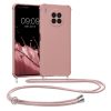 Θήκη Kwmobile για Huawei nova 8i, Silicone, Pink, 59008.154