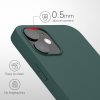 Θήκη Kwmobile για Apple iPhone 12/iPhone 12 Pro, Silicone, Green, 53938.171