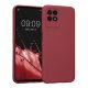 Θήκη Kwmobile για Realme 8i, Silicone, Red, 58293.167