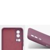 Θήκη Kwmobile για Vivo Y72 5G, Silicone, Purple, 59095.167