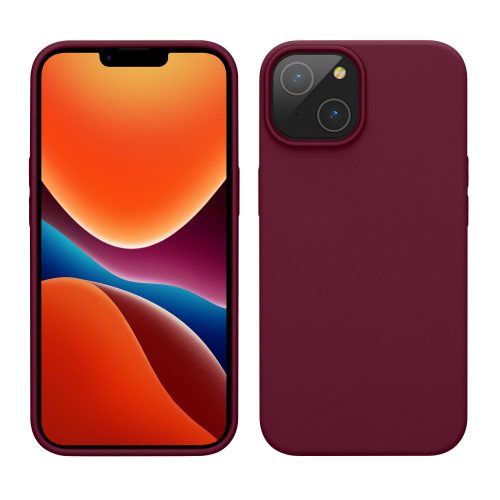 Θήκη Kwmobile για Apple iPhone 14, Silicone, Purple, 59071.209