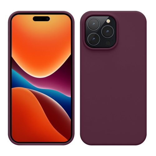 Θήκη Kwmobile για Apple iPhone 14 Pro Max, Silicon, Purple, 59074.209