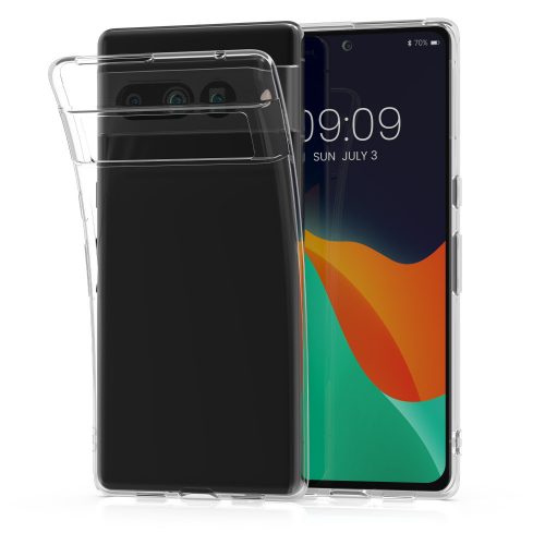 Θήκη Kwmobile για Google Pixel 7 Pro, Silicone, Transparent, 59087.03