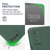 Θήκη Kwmobile για Motorola Moto G42, Silicone, Green, 59185.166