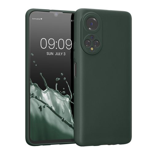 Θήκη Kwmobile για Honor X7, Silicone, Green, 58420.169