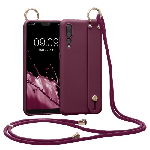 Θήκη Kwmobile για Huawei P20 Pro, Silicone, Purple, 56470.190