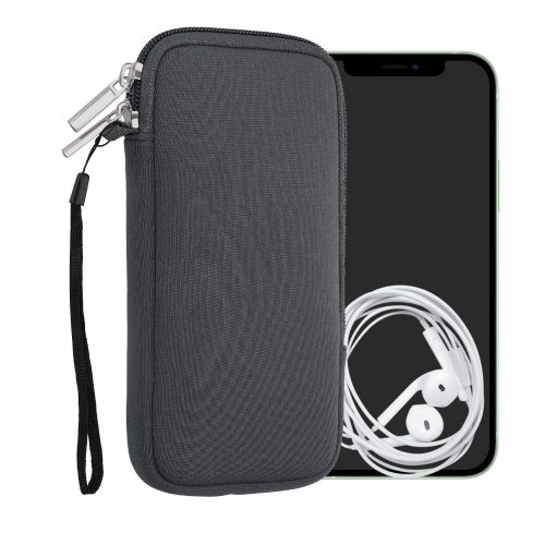 Universal Cover Kwmobile size XXL - 7 inch, Neoprene, Grey, 46188.5.22