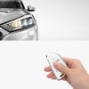 Κλειδιά αυτοκινήτου για BMW 3 Κουμπιά - Smart Key, Kwmobile, Λευκό/Ασημί, Σιλικόνη, 56001.06