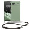 Bumper kwmobile για Google Pixel 6a, Silicone, Green, 58567.172