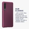 Θήκη kwmobile για Huawei P30, Silicone, Purple, 47411.230